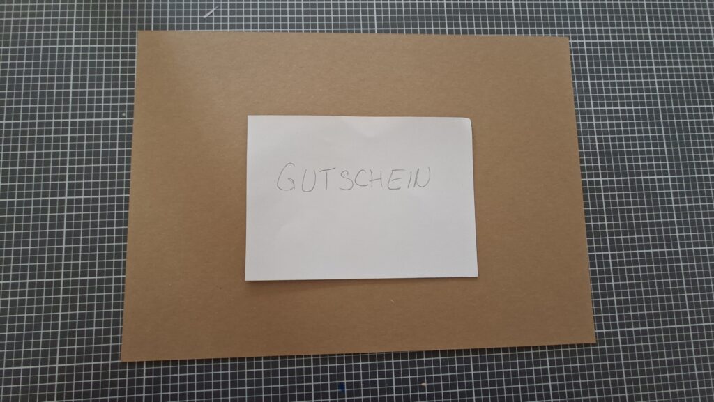 gutschein einmitten